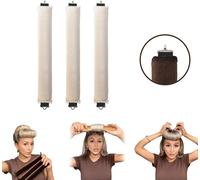INF Curlers pour boucler les cheveux sans chaleur noir