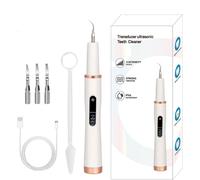 INF Détartreur ultrasonique et 4 têtes de nettoyage blanc