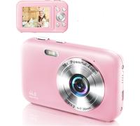 Appareil photo numérique 1080P 44MP avec zoom 16x et écran 2,4 Black