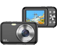 INF Digital Camera 1080P 44MP 16x zoom 2.4" display black