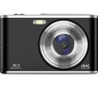 Appareil photo numérique Caméra Web 4K 48MP avec zoom 16x Black