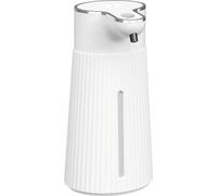 INF Distributeur de savon électrique à mousse ABS pour cuisine et salle de bain Blanc