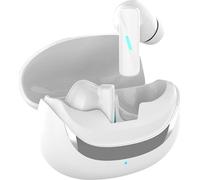 INF Écouteurs Bluetooth blancs avec ANC+ENC, intra-auriculaires, sport, 2 pièces