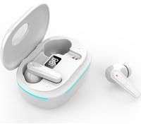 INF Écouteurs Bluetooth sans fil à double microphone antibruit ANC+ENC