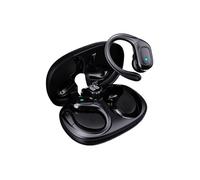INF Écouteurs Bluetooth Sport BX28 à Réduction de Bruit Intelligente, Étanches, Crochet oreille, Noir Le noir