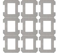 INF Ecovacs Winbot W1/W1 Pro/W2 Omni Lingettes de Rechange pour Robot Lave-vitre - Pack de 9, Microfibre