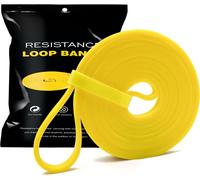 INF Elastic Resistance Belt / Resistance Training Belt 2-7kg Yellow