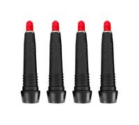 INF Embouts en acier tungstène pour bâtons de randonnée pack de 4 Le noir
