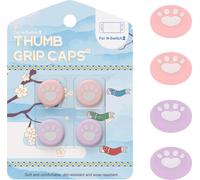 INF Enhance your play with silicone cat paw covers for Switch2 Pink + purple (en anglais)