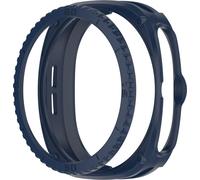 INF Ensemble Coque Armure + Lunette Graduée pour Samsung Watch8 Classic Bleu