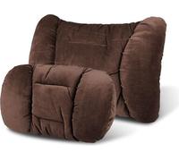 INF Ensemble Coussin et Oreiller de Soutien Lombaire pour Voiture Marron