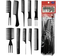 INF Ensemble de 10 peignes de coiffure - Outils de coiffure parfaits
