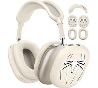 INF Ensemble de 3 protections araignée en silicone pour AirPods Max 1/2 Blanc
