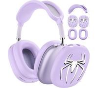 INF Ensemble de 3 protections araignée en silicone pour AirPods Max 1/2 Violet