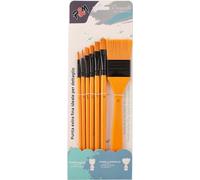 INF Ensemble de 7 pinceaux aquarelle polyvalents pour acrylique et gouache