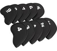 INF Ensemble de couvre-fers de golf (11 pièces) avec couvre-putter