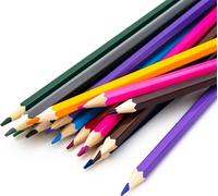 INF Ensemble de crayons de couleur 36 pièces - Crayons à dessin à l'huile