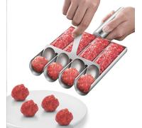 INF Ensemble de fabrication de boulettes de viande avec cuillère