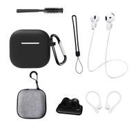 INF Ensemble de huit pièces pour AirPods 4e génération en noir