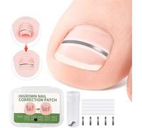 INF Ensemble de patchs correcteurs pour ongles incarnés - 10 patchs 16 mm