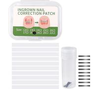 INF Ensemble de patchs correcteurs pour ongles incarnés - 10 patchs 20mm