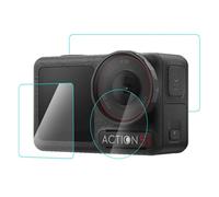 INF Ensemble de protections d'écran en verre trempé pour DJI Osmo Action 5 Pro