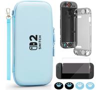 INF Ensemble de sacoche de transport pour console Switch 2 Bleu