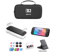 INF Ensemble de sacoche de transport protectrice pour console et accessoires Switch2