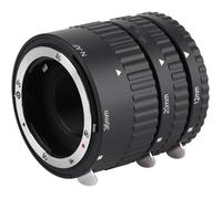 INF Ensemble de tubes d'extension macro à mise au 12 mm 20 mm 36 mm pour Nikon Le noir