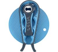INF Ensemble d'ouvre-boîtes 3 pièces : Ouvre-boîte et bouteille 4-en-1 Bleu clair