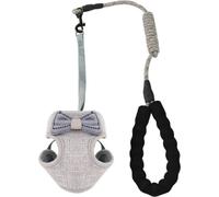 INF Ensemble harnais et laisse avec nœud papillon pour chats