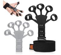 INF Entraîneur de doigt avec 6 résistances différentes 2-pack Multicolore 1 L