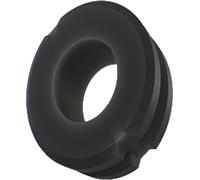 INF Entraîneur de mâchoire en silicone, paquet de 2 Noir + Gris