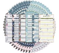 INF Enveloppes pour classeur budgétaire avec motif floral (60 pièces)