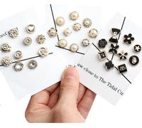 INF Épingles à broche avec boutons, pack de 30 Multicolore model 1