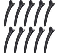 INF Épingles à cheveux professionnelles pour Salon de coiffure, en plastique noir Le noir 7,8 cm 2