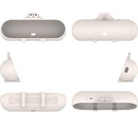 INF Étui de protection en silicone pour Beats Pill (2024) - Anti-choc Beige