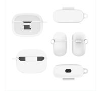 INF Étui de Protection en Silicone pour Écouteurs JBL Vibe Beam Blanc