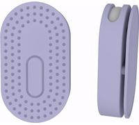 INF Étui de protection en silicone pour traqueur Galaxy SmartTag2 Gris