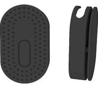 INF Étui de protection en silicone pour traqueur Galaxy SmartTag2 Le noir