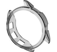 INF Étui de protection en TPU pour montre Garmin Forerunner 165 Transparent + Noir