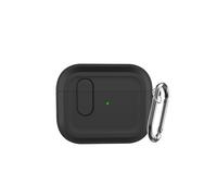INF Étui de protection pour écouteurs Bluetooth, compatible avec AirPods Pro 2, en silicone magnétique, avec porte-clés, noir