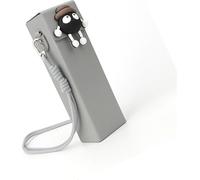 INF Étui de Rangement en Cuir pour DJI Osmo Pocket 3 avec Bandoulière Gris