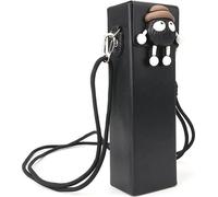 INF Étui de Rangement en Cuir pour DJI Osmo Pocket 3 avec Bandoulière Le noir