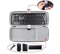 INF Étui de transport pour clavier 60/65 touches - Gris - Petit