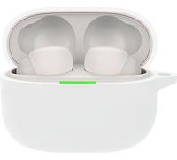 INF Étui en silicone pour Sony LinkBuds S Blanc
