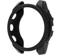 INF Étui en TPU texturé cuir noir pour Garmin Forerunner 265