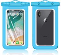INF Etui étanche pour téléphone portable 7 pouces Bleu