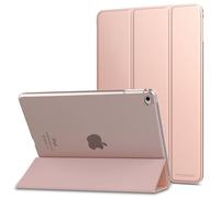 INF Étui iPad 6/Air 2 en PU avec Coque PC Transparente - Rose Gold - Protection Élégante et Fonctionnelle
