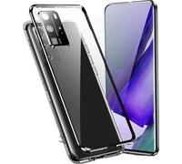 INF Étui magnétique double face en verre trempé pour téléphone portable noir Samsung Galaxy S23